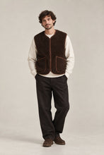 Laden Sie das Bild in den Galerie-Viewer, Coldbreaker - Pepitco Wool Weste - Brown (Choco Martini) Jacken Coldreaker
