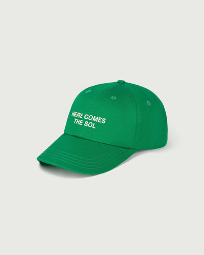 Thinking MU - Classic Sol Chris Cap - Green Accessoires Thinking MU