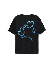 Laden Sie das Bild in den Galerie-Viewer, New Amsterdam - Love Connect Tee - Black T-Shirts New Amsterdam

