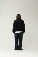Laden Sie das Bild in den Galerie-Viewer, New Amsterdam - WOOL COACH JACKET BLACK
