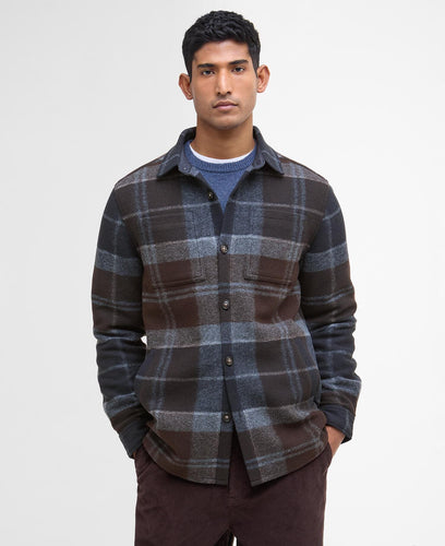 Barbour - Chapter Overshirt - Midnight Oak Tartan Hemden Barbour