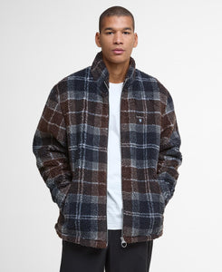 Barbour - Tartan Sherpa Fleecejacke - Midnight Oak Tartan Jacken Barbour