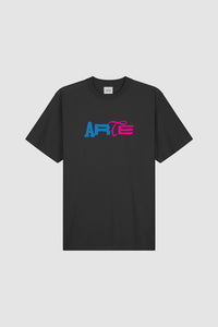 Arte Antwerp - Duo Print Logo T-Shirt - Black T-Shirts Arte Antwerp