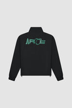 Laden Sie das Bild in den Galerie-Viewer, Arte Antwerp - Green Logo Jacket - Black Jacken Arte Antwerp
