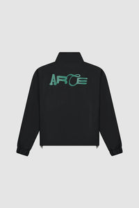 Arte Antwerp - Green Logo Jacket - Black Jacken Arte Antwerp