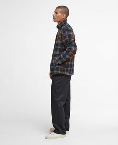 Barbour - Tartan Sherpa Fleecejacke - Midnight Oak Tartan Jacken Barbour