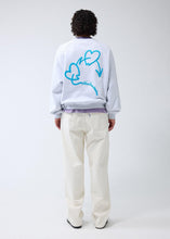 Laden Sie das Bild in den Galerie-Viewer, New Amsterdam - Love Connect Crewneck - Grey Melange Sweatshirts New Amsterdam
