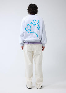 New Amsterdam - Love Connect Crewneck - Grey Melange Sweatshirts New Amsterdam