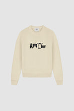 Laden Sie das Bild in den Galerie-Viewer, Arte Antwerp - Logo Knit Sweater - Cream Sweatshirts Arte Antwerp
