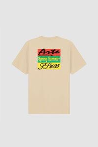 Arte Antwerp - Multicolor Print T-Shirt - Cream T-Shirts Arte Antwerp