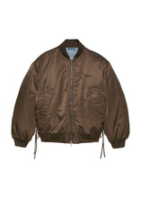 Laden Sie das Bild in den Galerie-Viewer, New Amsterdam - REVERSIBLE BOMBER JACKET BROWN Jacken New Amsterdam
