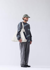 New Amsterdam - Jacquard Knit Pullover - Shark Green/Teal Sweatshirts New Amsterdam