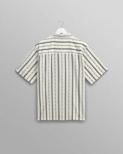 Laden Sie das Bild in den Galerie-Viewer, Wax London - Didcot Shirt - Ecru Fleck Striped Hemden Wax London
