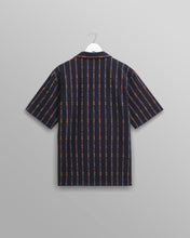 Laden Sie das Bild in den Galerie-Viewer, Wax London - Didcot Shirt - Navy Stripe Hemden Wax London
