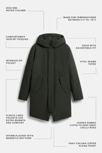Laden Sie das Bild in den Galerie-Viewer, Elvine - Gunter Parka - Shelter Green Jacken Elvine
