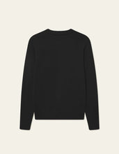 Laden Sie das Bild in den Galerie-Viewer, Les Deux - Gary Patch Crewneck Knit - Black Sweatshirts Les Deux
