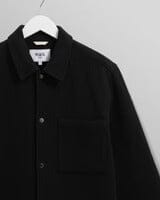 Laden Sie das Bild in den Galerie-Viewer, Wax London - Romer Overshirt - Black Hemden Wax London

