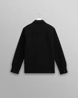 Wax London - Romer Overshirt - Black Hemden Wax London