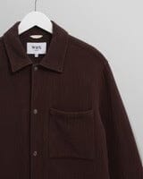 Laden Sie das Bild in den Galerie-Viewer, Wax London - Romer Overshirt - Dark Brown Hemden Wax London
