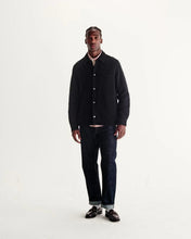 Laden Sie das Bild in den Galerie-Viewer, Wax London - Romer Overshirt - Black Hemden Wax London
