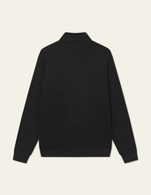 Laden Sie das Bild in den Galerie-Viewer, Les Deux - Felipe Patch Half-Zip Sweatshirt - Black Sweatshirts Les Deux
