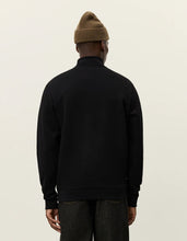 Laden Sie das Bild in den Galerie-Viewer, Les Deux - Felipe Patch Half-Zip Sweatshirt - Black Sweatshirts Les Deux
