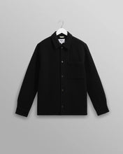 Laden Sie das Bild in den Galerie-Viewer, Wax London - Romer Overshirt - Black Hemden Wax London
