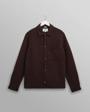Laden Sie das Bild in den Galerie-Viewer, Wax London - Romer Overshirt - Dark Brown Hemden Wax London
