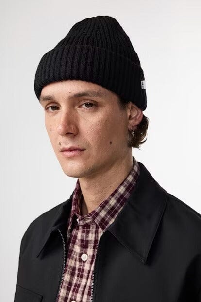 NN07 - Rib Hat Beanie - Black Accessoires NN07