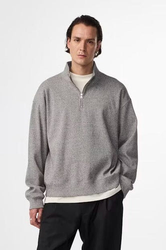 NN07 - David Ribbed Sweatshirt - Brown Multi Sweatshirts NN07