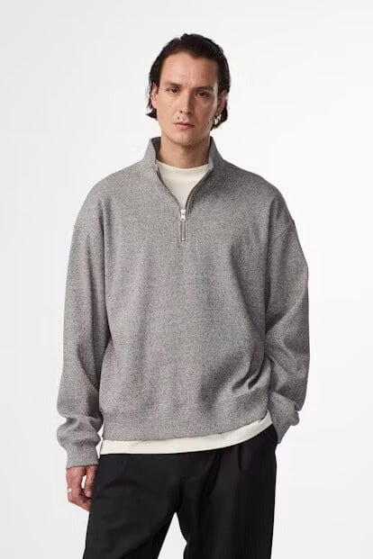 NN07 - David Ribbed Sweatshirt - Brown Multi Sweatshirts NN07