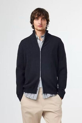 NN07 - Danny Full Zip Pullover - Black Sweatshirts NN07