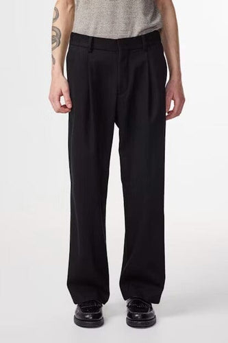 NN07 - Kay Relaxed Fit Pants - Black Hosen NN07