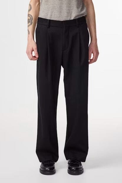 NN07 - Kay Relaxed Fit Pants - Black Hosen NN07