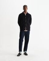 Wax London - Romer Overshirt - Black Hemden Wax London