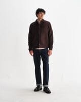 Laden Sie das Bild in den Galerie-Viewer, Wax London - Romer Overshirt - Dark Brown Hemden Wax London

