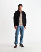 Wax London - Romer Overshirt - Black Hemden Wax London