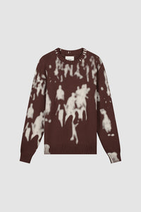 Arte Antwerp - People Knit Sweater - Brown Sweatshirts Arte Antwerp