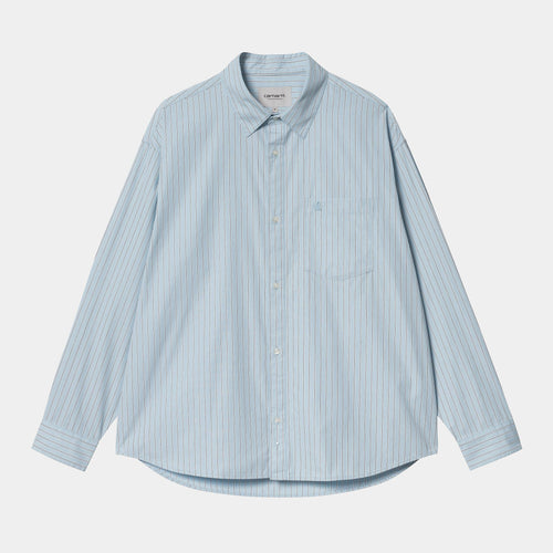 Carhartt WIP - L/S Notus Shirt - Striped Hemden Carhartt WIP