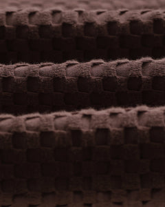 Wax London - Lido Dobby Shirt - Brown Hemden Wax London