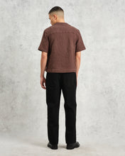 Laden Sie das Bild in den Galerie-Viewer, Wax London - Lido Dobby Shirt - Brown Hemden Wax London
