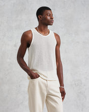 Laden Sie das Bild in den Galerie-Viewer, Wax London - Prim Knit Vest - Ecru T-Shirts Wax London
