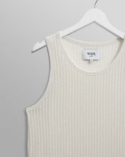Laden Sie das Bild in den Galerie-Viewer, Wax London - Prim Knit Vest - Ecru T-Shirts Wax London

