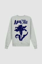 Laden Sie das Bild in den Galerie-Viewer, Arte Antwerp - Flower Crewneck - Grey Pullover Arte Antwerp
