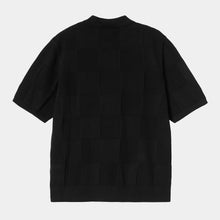 Laden Sie das Bild in den Galerie-Viewer, Carhartt WIP - S/S Checker Polo - Black T-Shirts Carhartt WIP
