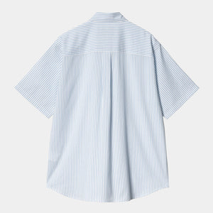 Carhartt WIP - S/S Phelps Shirt - Striped Hemden Carhartt WIP