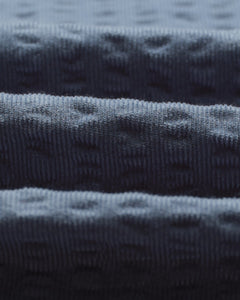 Wax London - Shelly Seersucker Corduroy Hemd - Blue Hemden Wax London