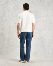 Laden Sie das Bild in den Galerie-Viewer, Wax London - Turin Retro Shirt - Blue/Ecru Striped T-Shirts Wax London
