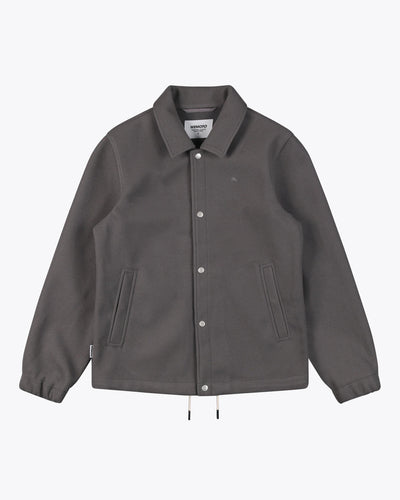 Wemoto - Hall Fleece Coach Jacket - Sage Jacken Wemoto