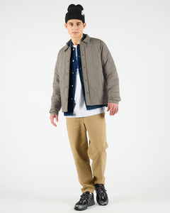 Wemoto - Foster Quilted Liner Jacket - Olive Jacken Wemoto
